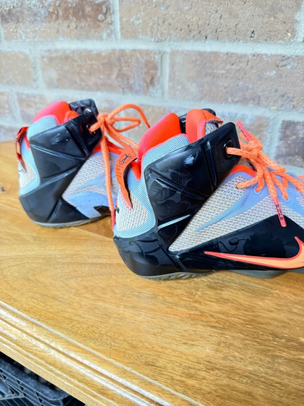 Nike Kids LeBron 12 Easter Sneakers.